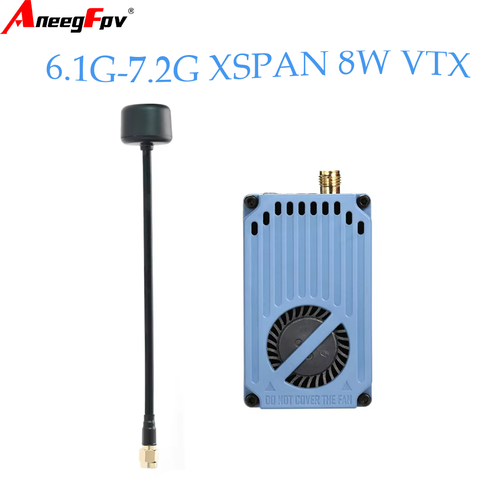 Drone Transmitter - Module émetteur vidéo RUSHFPV 6.1-7.2G 8W