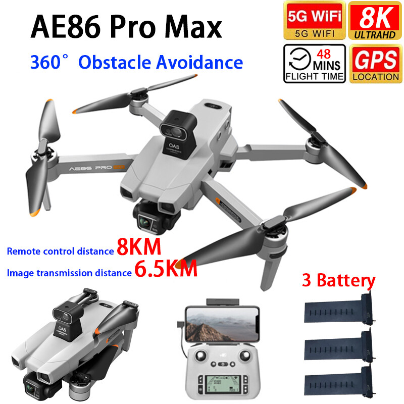 Drone Gps Mount - Drone professionnel AERC AE86ProMax GPS 5G