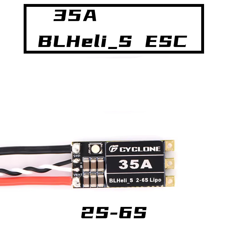Drone Esc - Cyclone 35A BLHeli_S ESC - Support