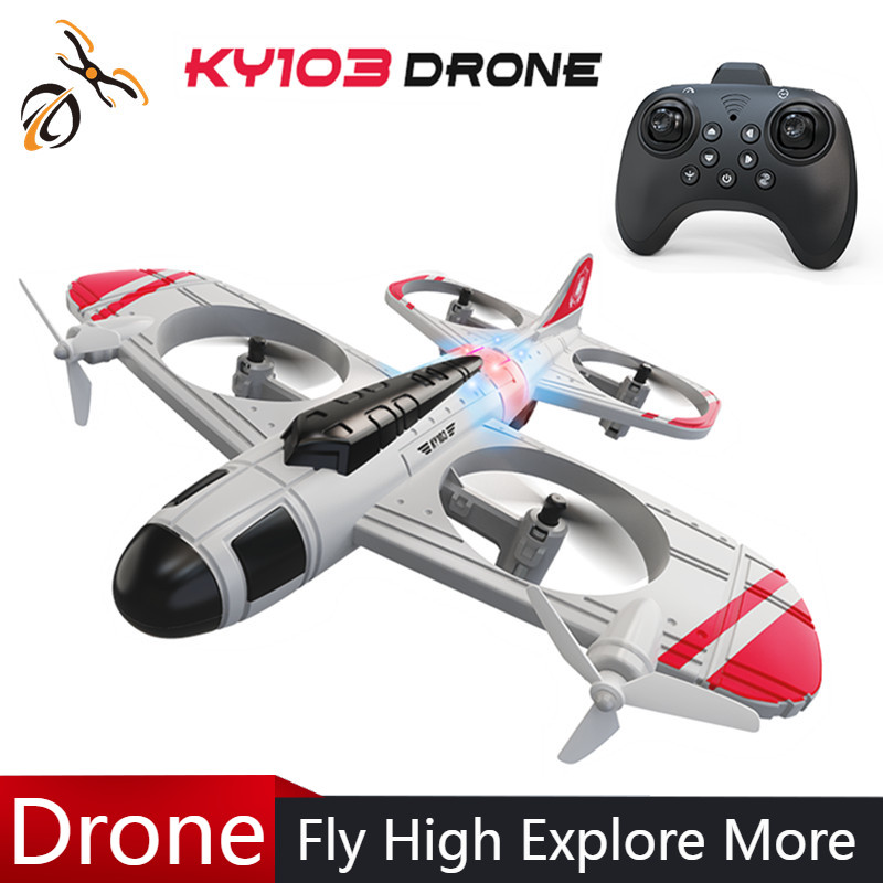 Drone Led Light - Avion télécommandé KY103 en mousse 2.4G