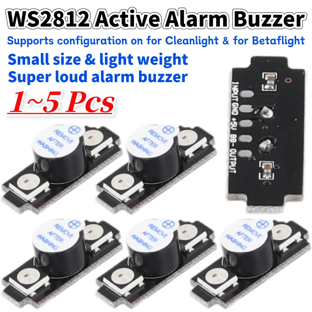 Drone Buzzer - WS2812 alarme Active Buzzer coloré RGB