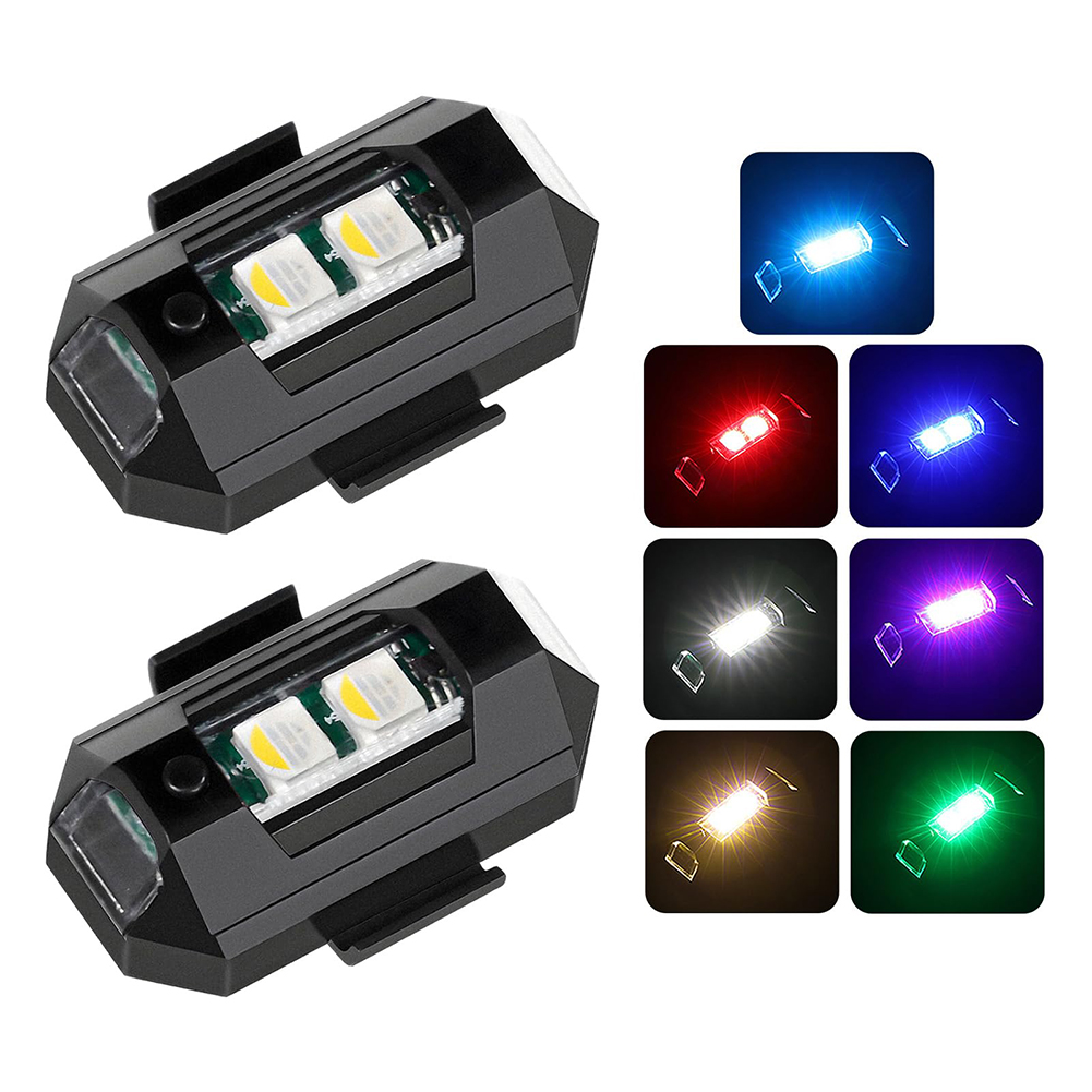 Drone Led Light - Mini lumières stroboscopiques LED décoratives, lumière