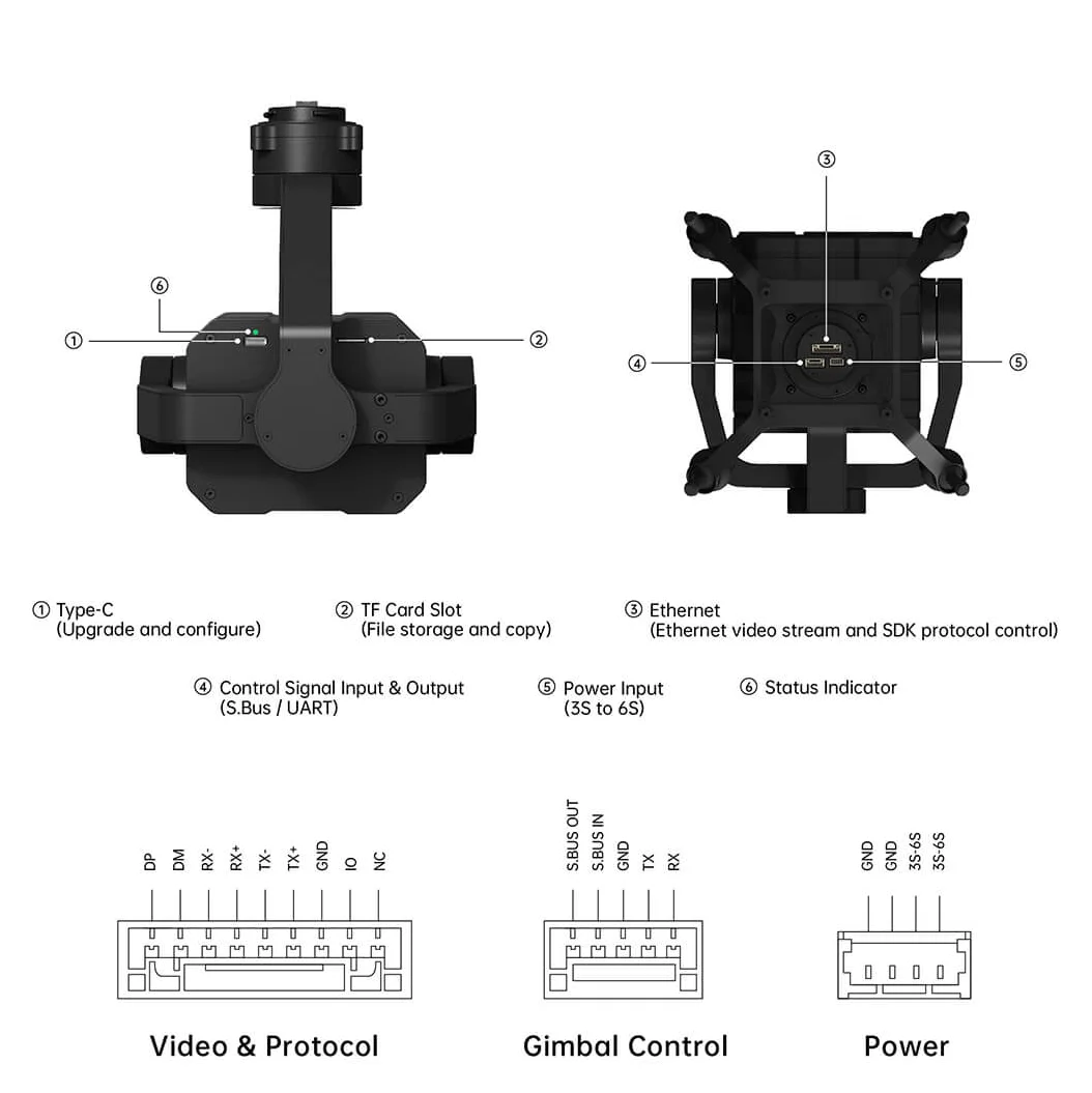 Caméra à cardan NewT30 Dr-one, - Drone Gimbal avis et prix