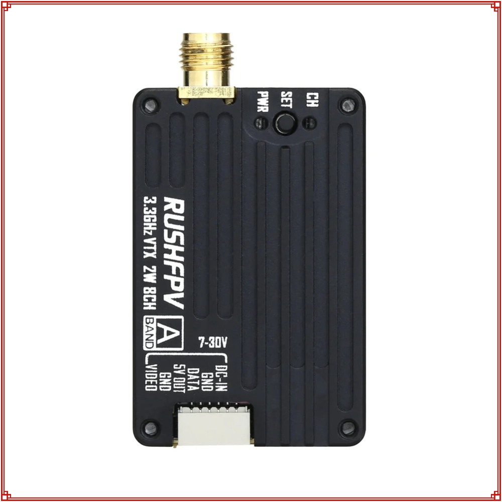 Nouveau 2026 RUSHFPV 3.3G 2W V - Drone Transmitter avis et prix