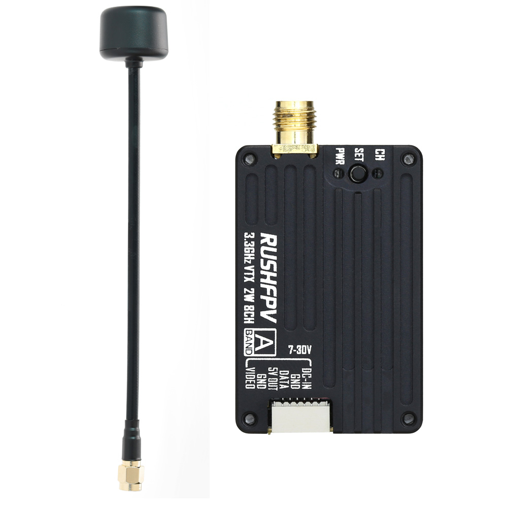 Émetteur VTX RUSHFPV 3.3G 2W,  - Drone Antenna avis et prix