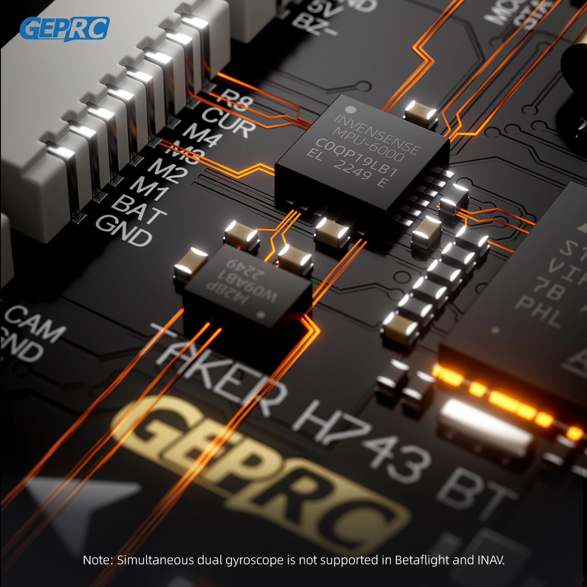 GEPRC TAKER H743 BT 32Bit 65A  - Drone Esc avis et prix