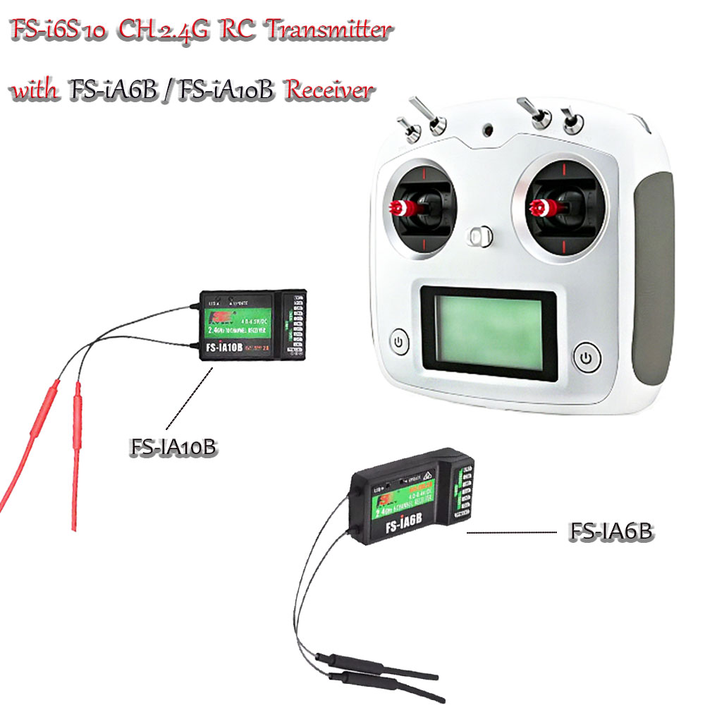 Émetteur radio FLYSKY FS-i6S 1 - Drone Transmitter avis et prix