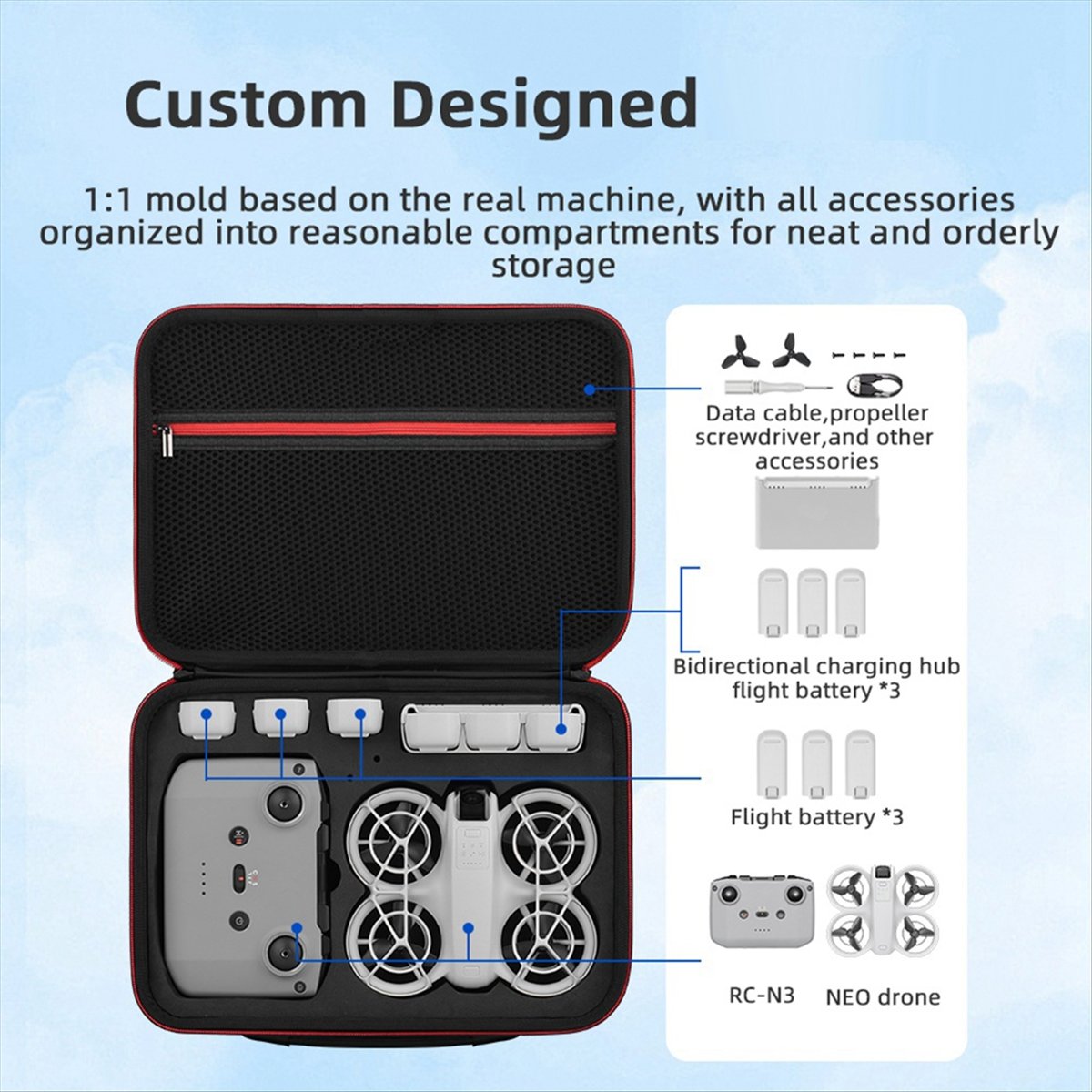 Sac de transport A43M pour dro - Drone Battery Strap avis et prix