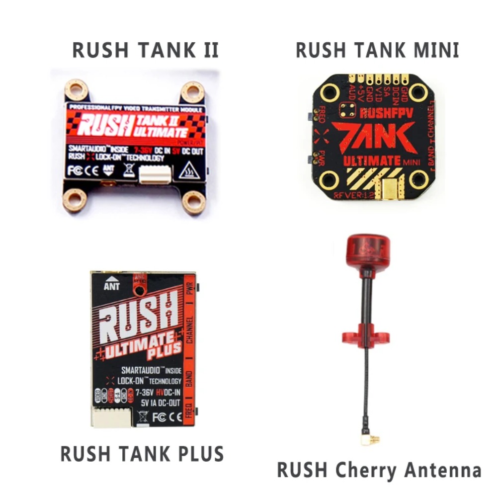 Émetteur vidéo RUSH TANK Ultim - Drone Frame avis et prix