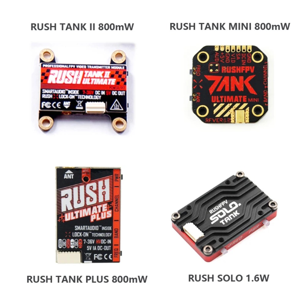 Émetteur vidéo RUSH TANK Ultim - Drone Frame avis et prix