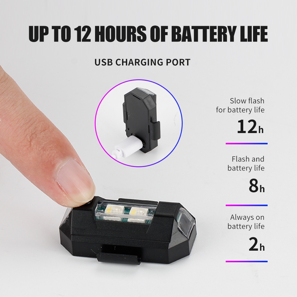 1PC 7 couleurs Mini USB charge - Drone Led Light avis et prix