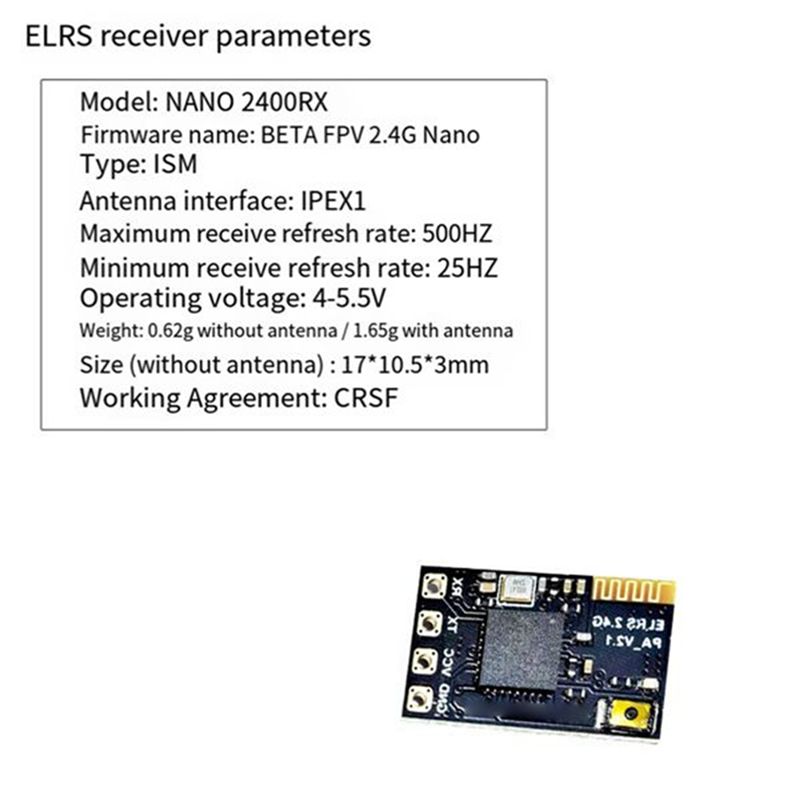 Récepteur ELRS 2.4Ghz CYGJ-10P - Drone Charger avis et prix