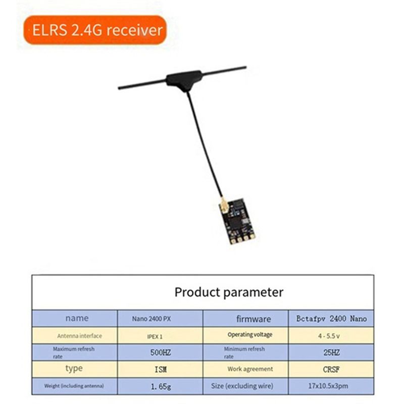 Récepteur ELRS 2.4Ghz CYGJ-10P - Drone Charger avis et prix